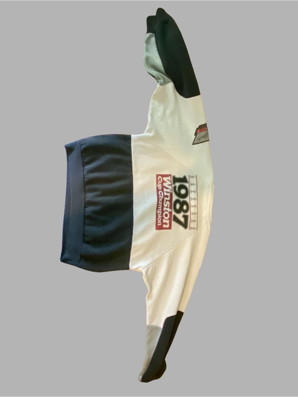 1987 Vintage Dale Earnhardt Winston Cup Goodwrench b&w color block Sweatshirt - Picture 2 of 3